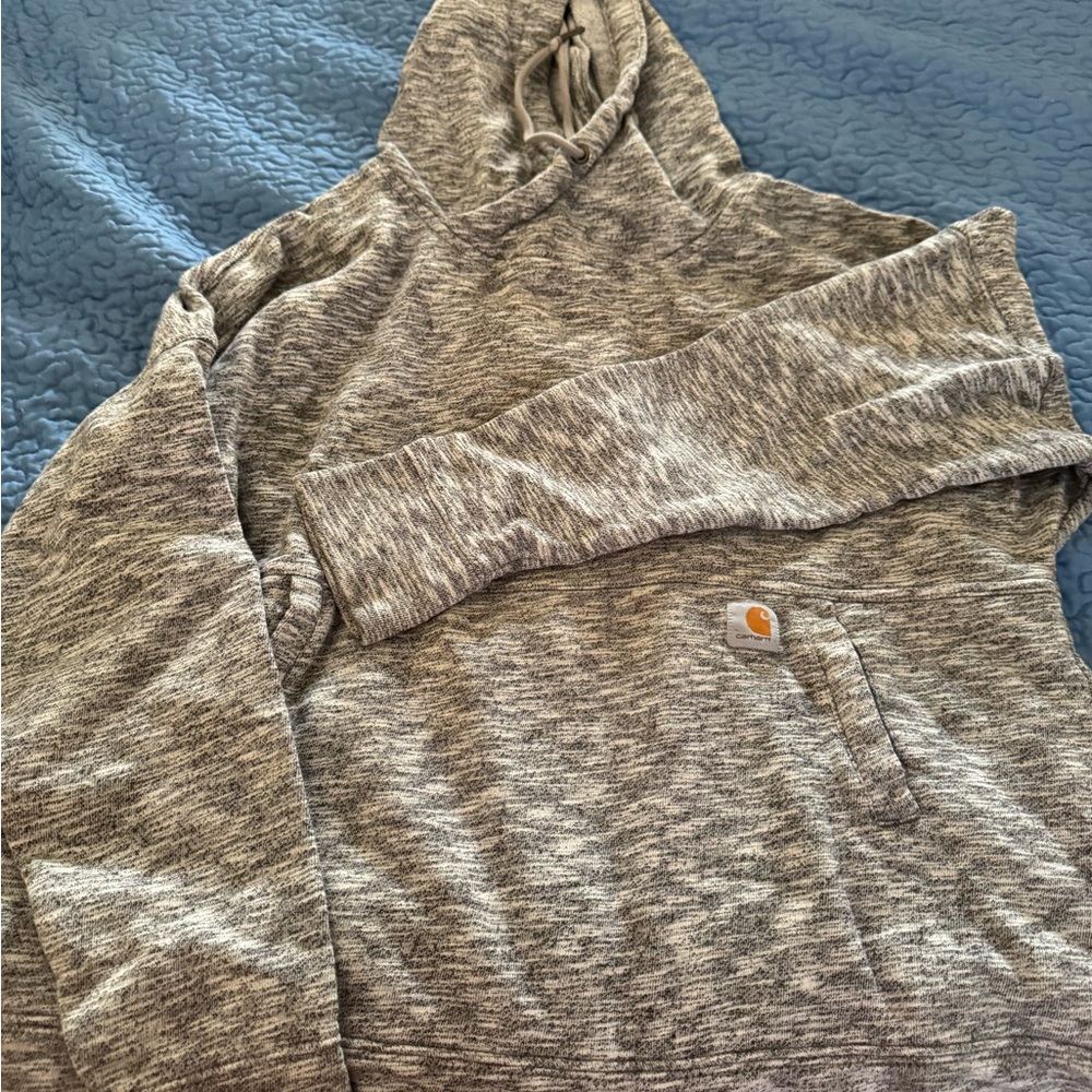 Carhartt Heathered Gray Men's Hoodie Sweater